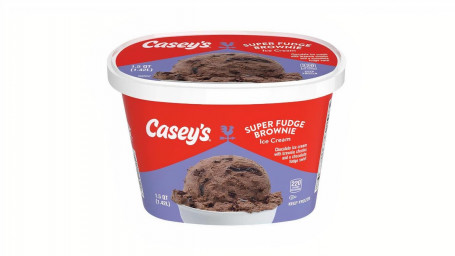 Casey's Super Fudge Brownie Ice Cream 1,5Qt