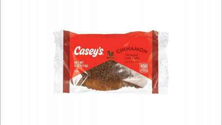 Casey's Cinnamon Streusel Loaf Cake 4 Oz