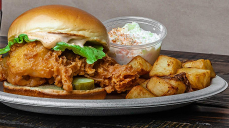 New!! Hot N Spicy Crispy Chicken Sandwich Combo