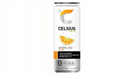 Celsius Orange 12 Oz