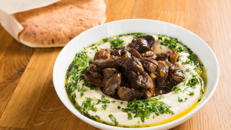 Mushroom Hummus Vegan