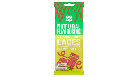 Co-Op Strawberry Laces 65G