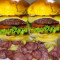 Box Dois Texas Burg Fritas Com Calabresa