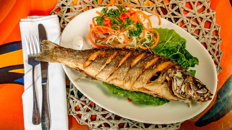 Crispy Whole Bronzini