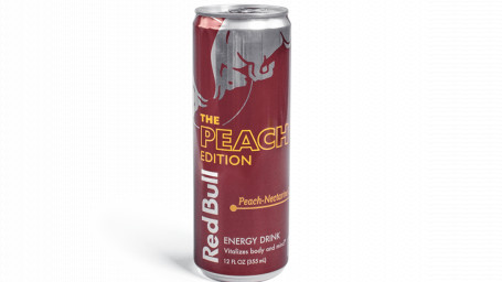 Red Bull Peach 12 Oz Dåse