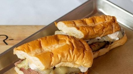 Loaded Texas-Style Brisket Sandwich