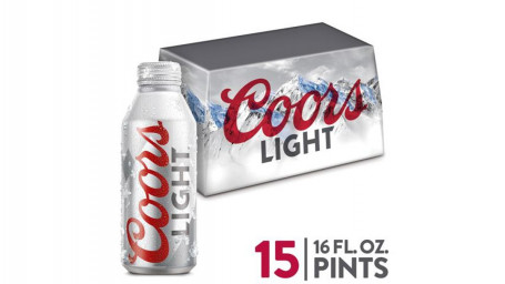 Coors Light Lager Beer (16 Oz X 15 Ct)