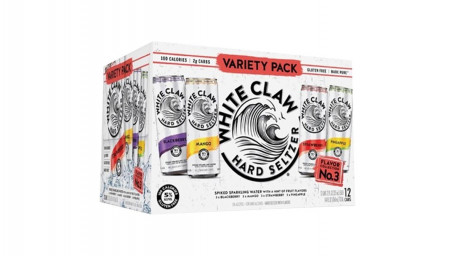 White Claw Hard Seltzer Variety #3 Dåse (12 Oz X 12 Ct)