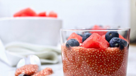 Watermelon Chia Pudding