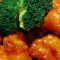 C18. General Tso's Chicken Combo Plater