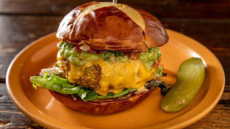 Petey's Southwestern Veggie Burger