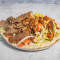 Large Kebab Meat Naan