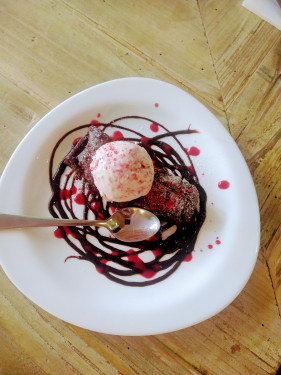 Raspberry Brownie (Dairy)