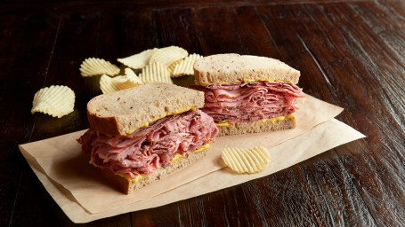 Hot Pastrami Sandwich Build Your Own (350-1040 Cal)