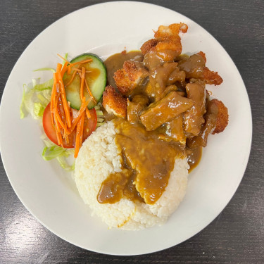 Chicken Katsu Curry With Rice Kā Lí Jī Fàn