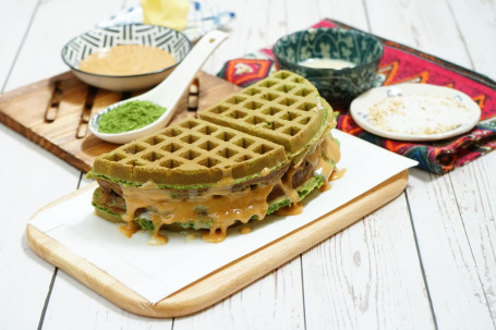 Mǒ Chá Gé Zǐ Bǐng Matcha Waffle