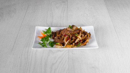 Fried Beef With Cumin Zī Rán Niú Ròu#054