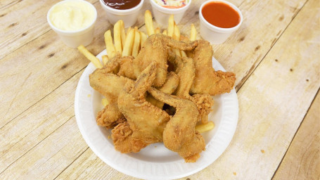 10 Pcs Wings Dinner