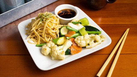 Mixed Vegetables Garlic Noodles