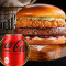 Catupiry Madness Burger Coca-Cola