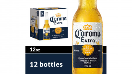 Corona Extra Mexicansk Lager Ølflaske (12 Oz X 12 Ct)