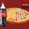 Pizza Grande Salgada 3 Sabores 12 Fatias 1 Coca Cola 1 Litros A Partir De