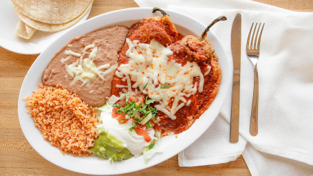 Plato De Chile Rellenos