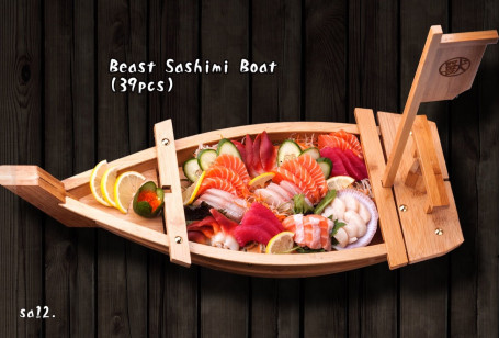 Beast Sashimi Boat (39 Pieces)