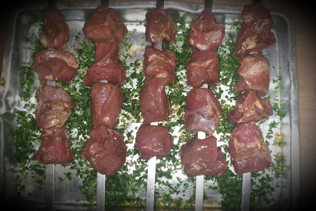 Charcoal Grilled Lamb Shish(1 Skewers