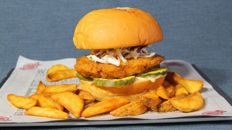 Nashville Hot Chicken Sandwich W Fudd Fries