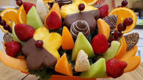 Abundant Fruit Chocolate Tray