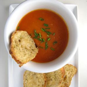 Tomatflødesuppe