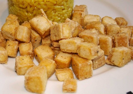 Stegt Tofu