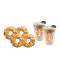 2Rén Dōng Shuǎi Fēn Xiǎng Tào Cān  Sharing Donuts Set For 2