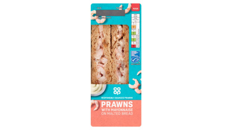 Co-Op Prawn Mayo Sandwich