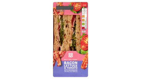 Co-Op Bacon, Salat Tomat Sandwich