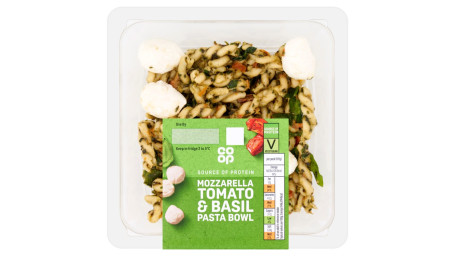 Co-Op Mozzarella, Tomat Pesto Pasta Salat 195G