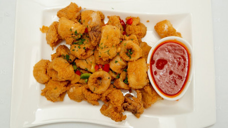 Stegt Calamari Frokost