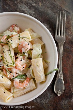 Pasta Med Rejer