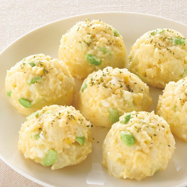 Sù Mǐ Zhī Dòu Mǎ Líng Shǔ Dàn Shā Lǜ (300Kè Potato Salad With Corn Edamame (300G