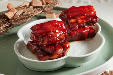 Méi Gāo Jiàng Kǎo Gǔ Braised Spare Ribs In Plum Sauce