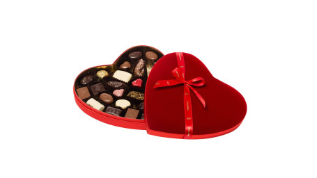 Luxury Red Velvet Heart Boxes