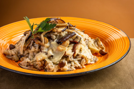 Wild Mushroom Risotto Yì Dà Lì Yě Jūn Dùn Fàn