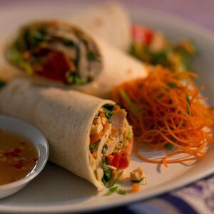 Kyllingesalat Wrap