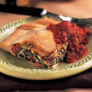 Spinat Calzone