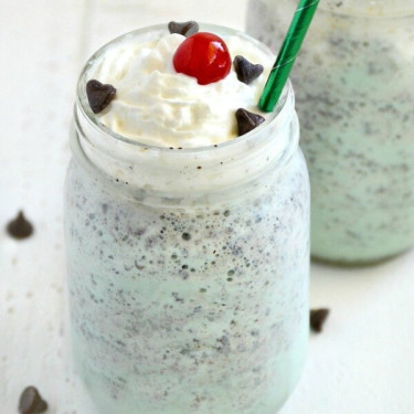 Mynte Chokolade Chip Milkshake