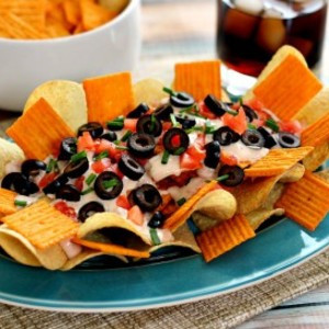 Krydrede Nachos