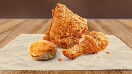 2 Piece Chicken W/ Biscuit