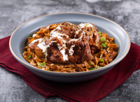 Bā Dōng Niú Ròu Lāo Cū Rendang Beef W/ Dry Thick Noodles