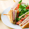 Vegetarisk Club Sandwich